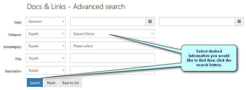 DocsLinksAdvancedSearch